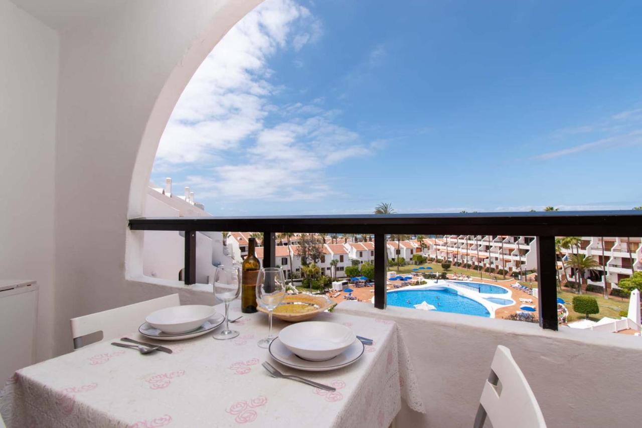 Parque Santiago II 269 - Studio With Sea And Pool Views プラヤ・デ・ラス・アメリカス エクステリア 写真